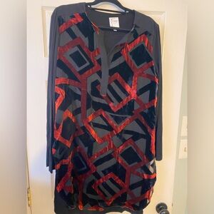 Black & Red Finley dress